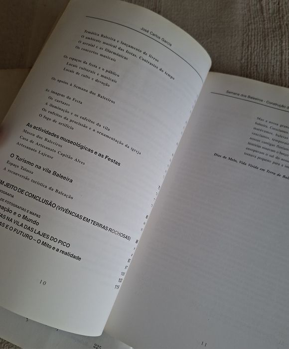 Açores Pico Madalena Lajes baleeiros tradições e história 4 livros por 20 euros