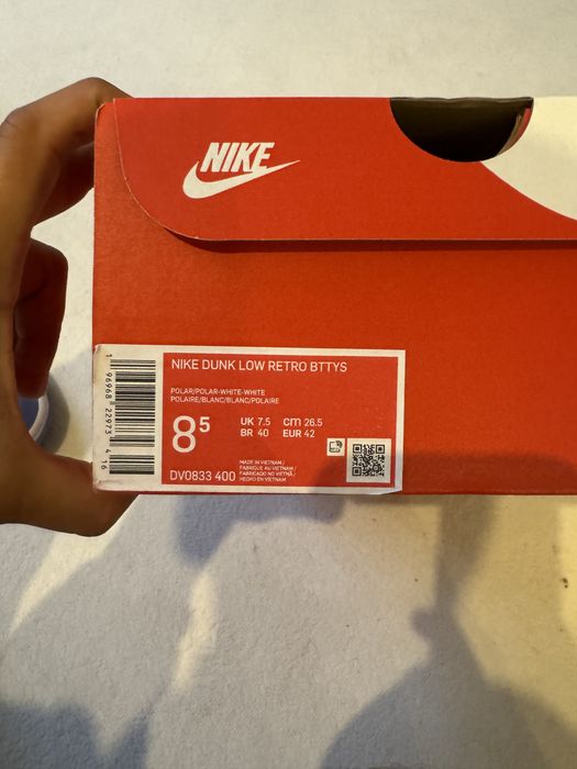 Nike dunk low polar blue