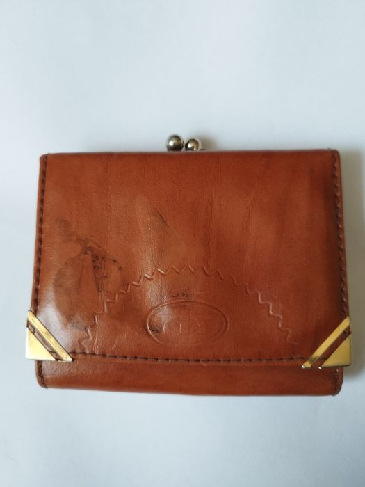 Portfel, portmonetka skóra kolor brązowy
