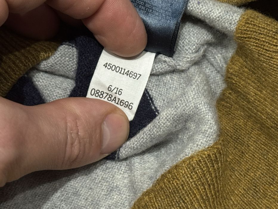 Sweter męski Tommy Hilfiger wełniany roz S