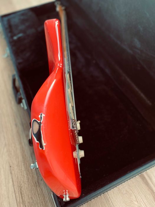 Fender stratocaster 63 Fiesta Red-réplica/cópia FEITA À MÃO