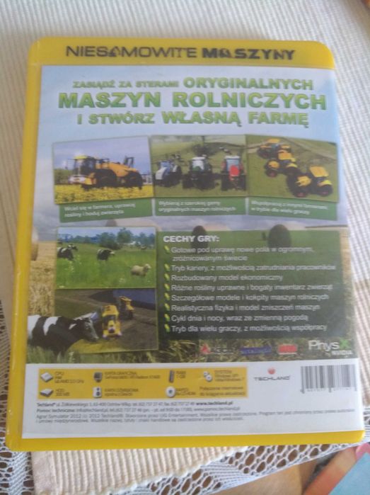 Symulator agrar 2012 niesamowite maszyny