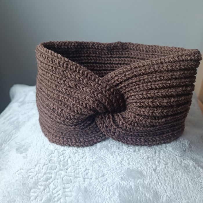 Opaska na głowę Drops Merino Extra Fine Czekolada cena z przesyłką