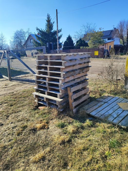 Paleta H+H po bloczkach budowlanych