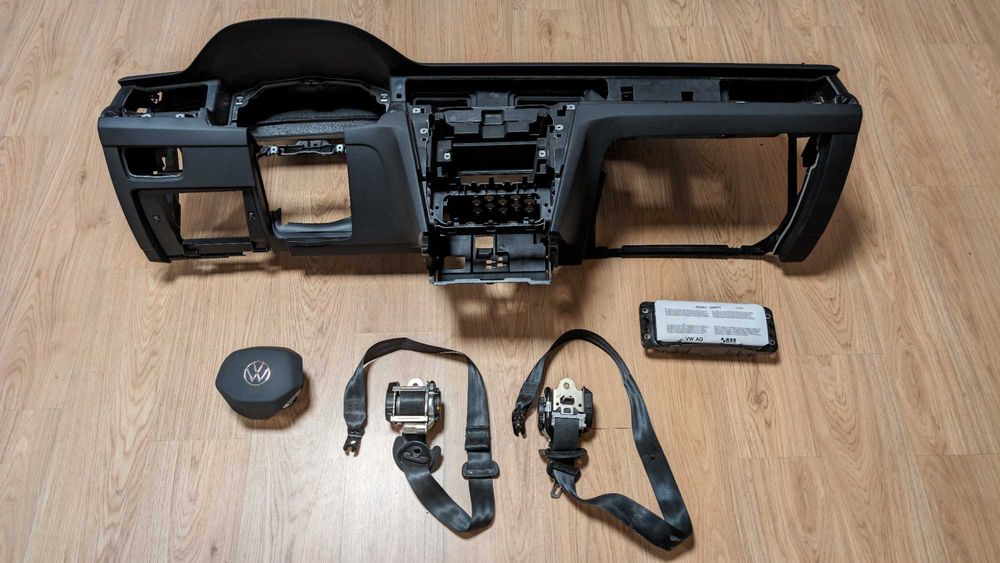 Conjunto Kit Airbags Tablier VW Volkswagen Passat B8 Restyled Original