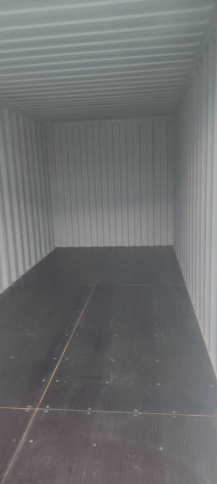 Niebieski kontener 20-stopowy- Po jednej podróży