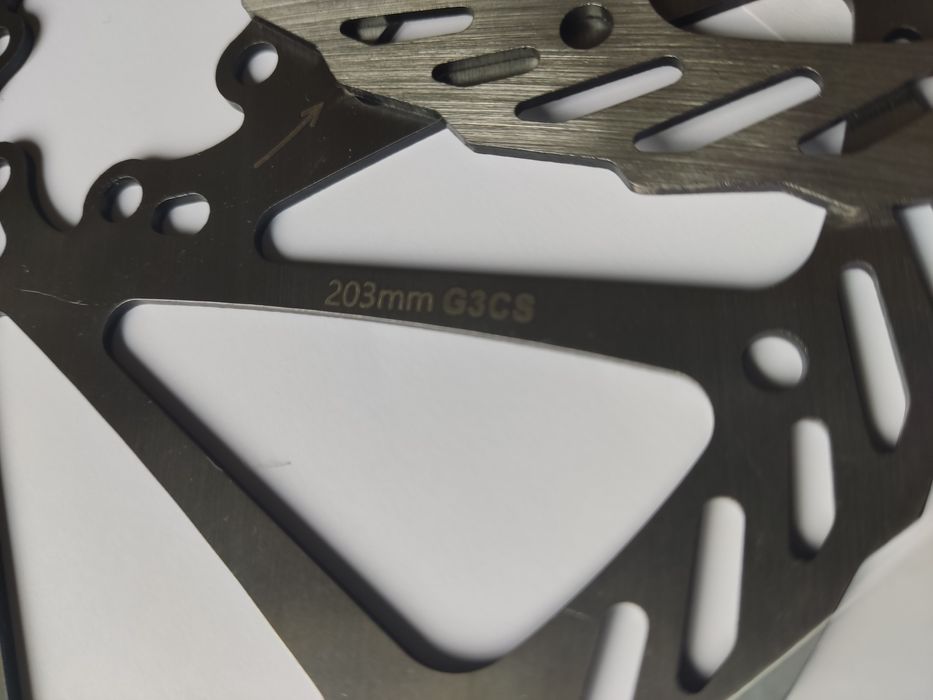 Nowe tarcze G3CS 203mm tarcze hamulcowe rowerowe plus śruby