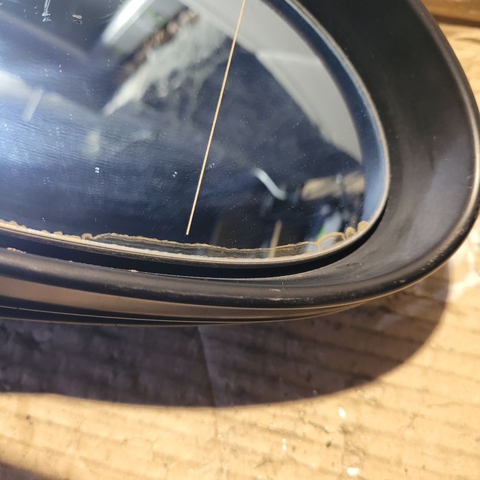 Lusterko prawe elektryczne BMW E90 E91 2008r czarne nielakierowane