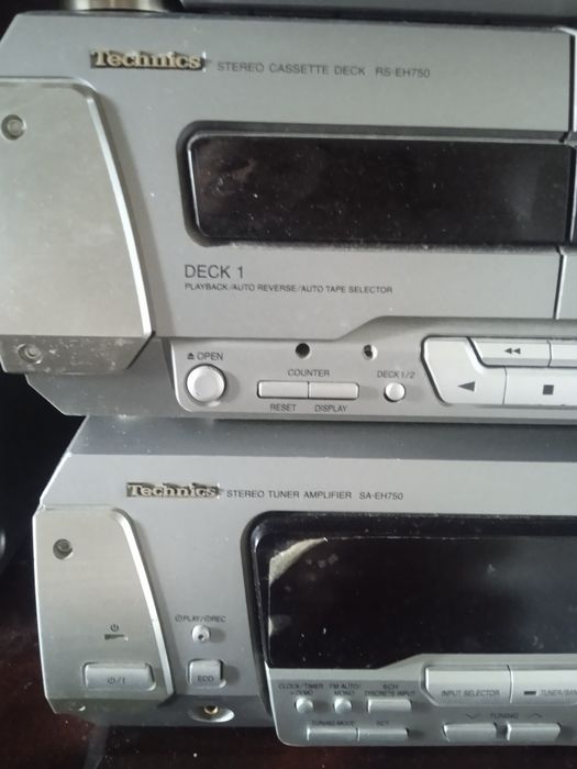 Wieża Technics i  Amplituner