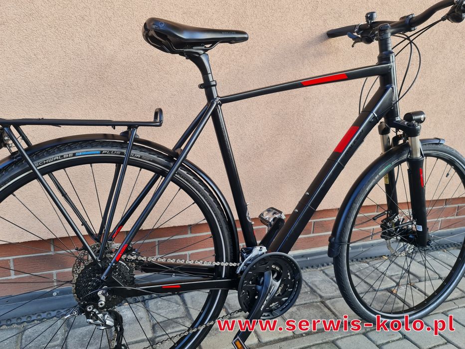 Rower męski trekkingowy RALEIGH koła 28 SHIMANO ALIVIO okazja rabat
