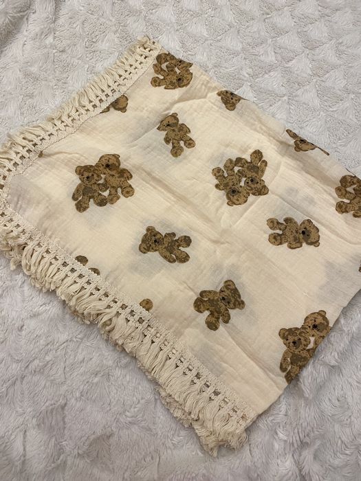 Мусліновий плед для немовлят