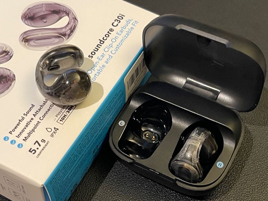 Soundcore C30i Auriculares sem fios abertos Bluetooth Clip