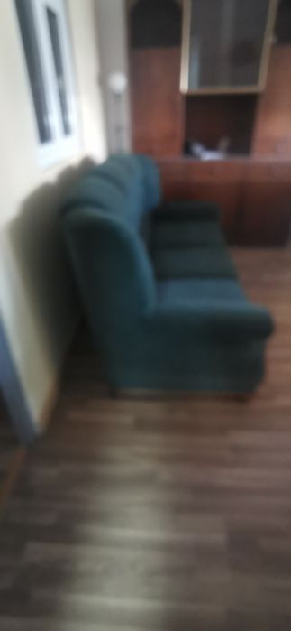 Sofá 3 lug. com Cama - Como Novo