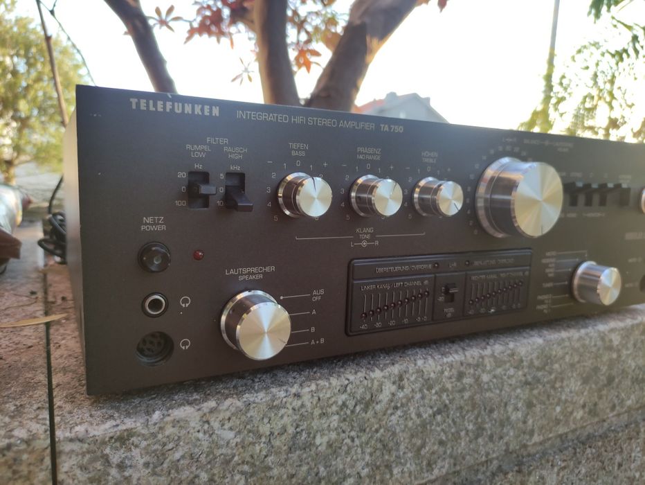 Telefunken TA-750 amplificador topo de gama