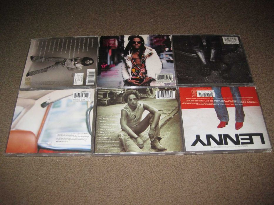 6 CDs do "Lenny Kravitz" Excelente Estado!