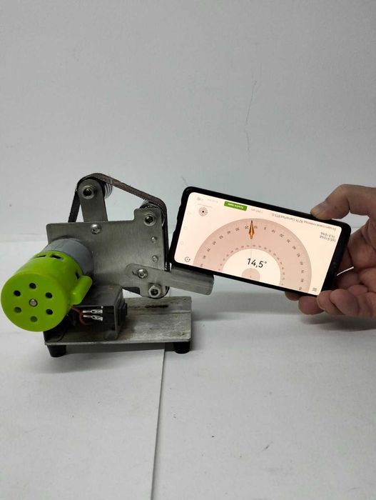 мини Гриндер для заточки ножей и инструмента, шлифовка, лента 30х330