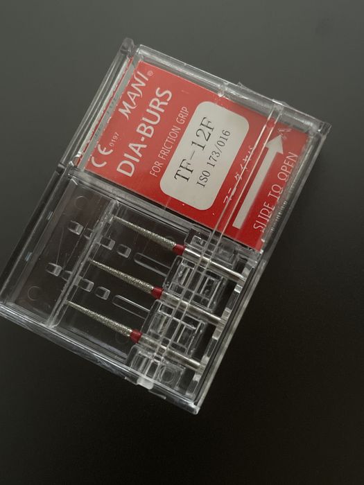Brocas Diamantadas MANI DIA-BURS TF-12F (Novas e Seladas)