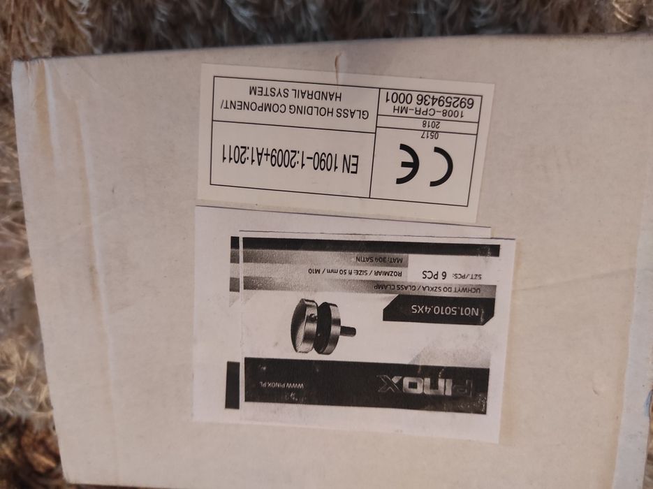 Uchwyt do szkła INOX 50mm/M10