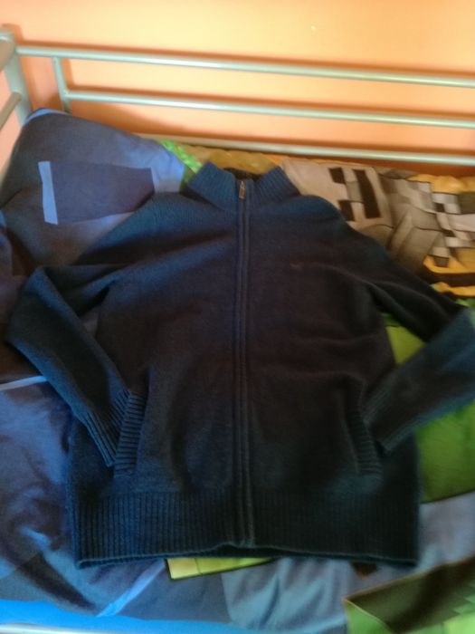 Sweter rozpinany męski  M  Crew