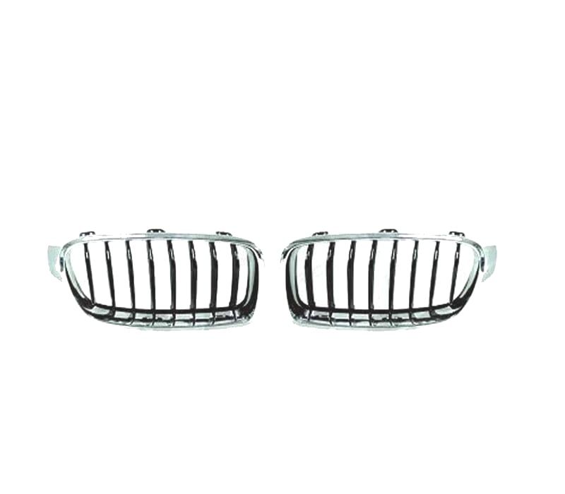GRELHAS FRONTAIS BMW F30 F31 CROMADA PRETA