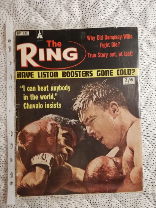 Várias revistas "The Ring" dos anos 50 e 60 (portes grátis)