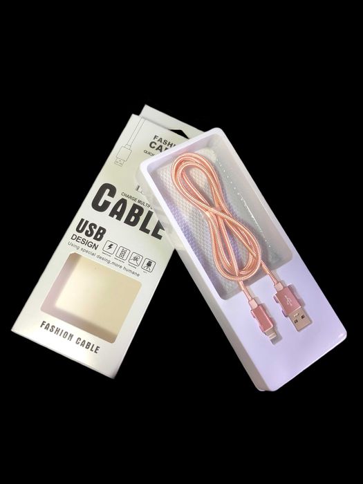 Cabo iPhone Super Resistente (Várias Cores) (80 cabos 200 euros)
