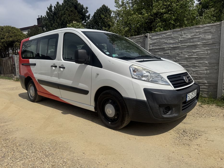 Fiat scudo LONG 9-osobowe* 2,0 136km* Nowe sprzeglo, zadbany egzemplarz bez korozji