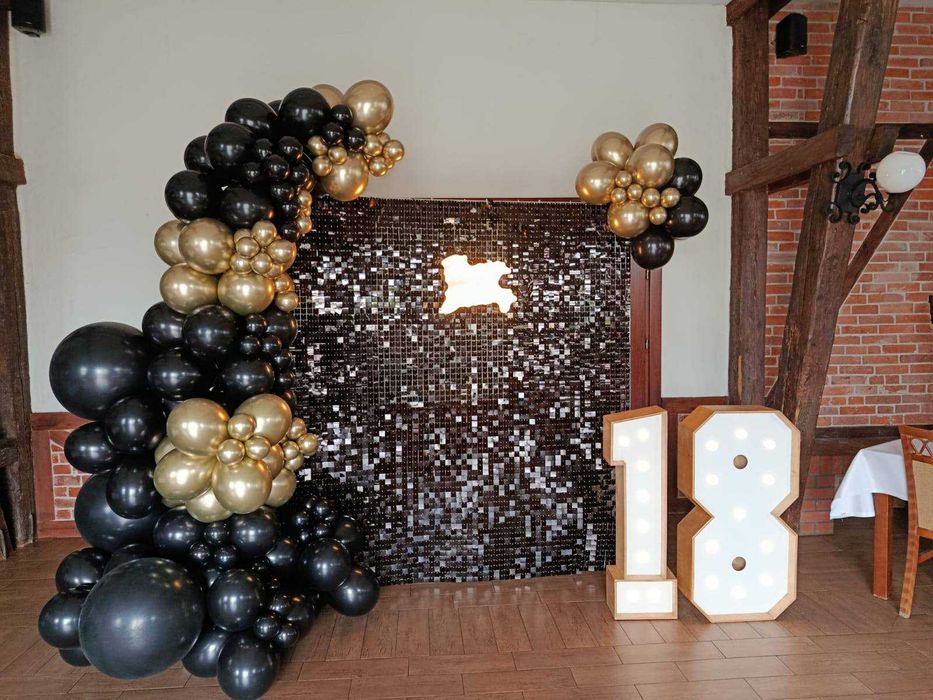 Dekoracje balonowe, ścianki, balony na hel - komunie, wesela, urodziny