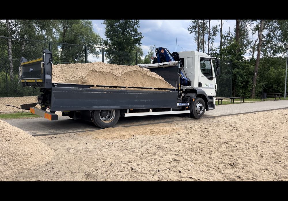 Wynajem HDS WYWROTKA piasek ziemia Transport i Załadunek