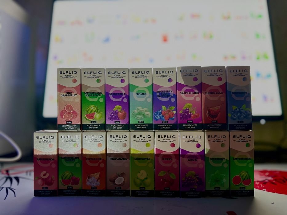 солодкі смакові рідини