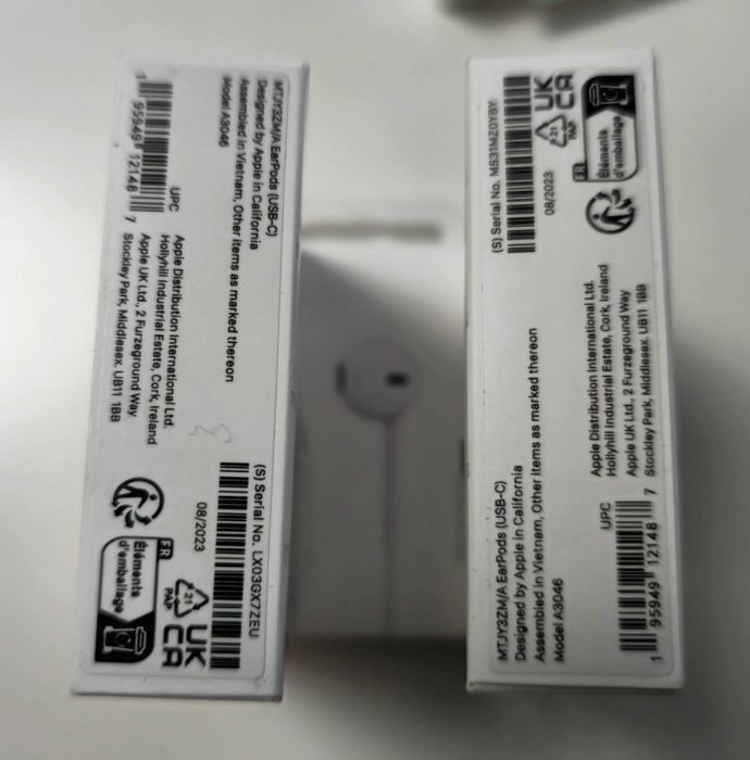 Słuchawki Apple EarPods USB-C (MTJY3ZM/A) Oryginalne