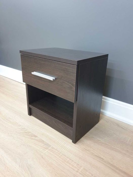 Приліжкова тумба "Аттіка" Бетон. Прикроватная тумба. Комод в спальню.