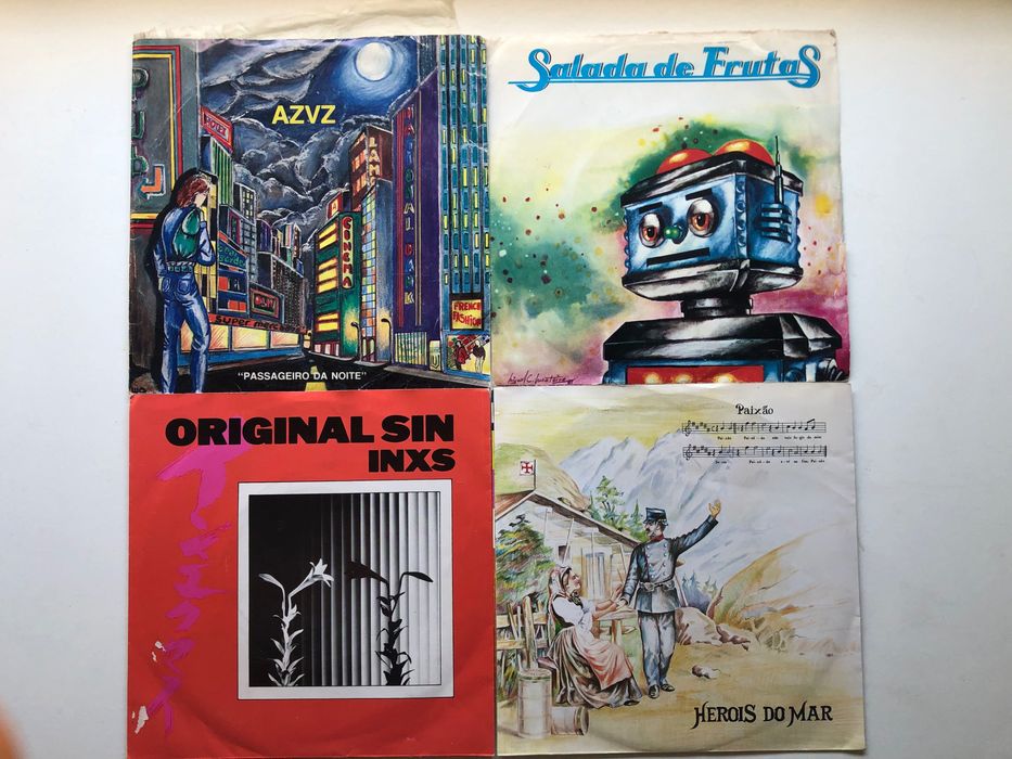 Discos de vinil singles