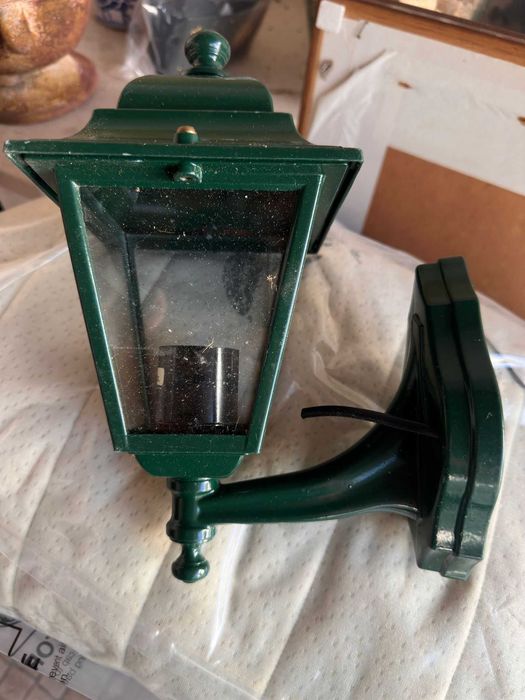 Candeeiro de Parede Verde