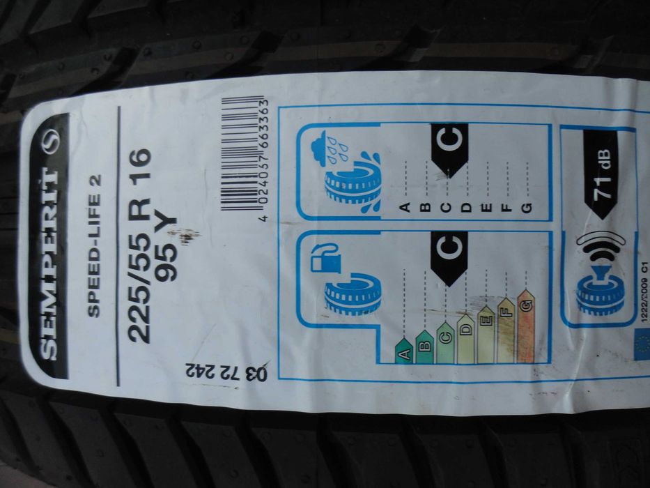 225/55R16 Semperit Speed Life 2 NOWA 1 sztuka