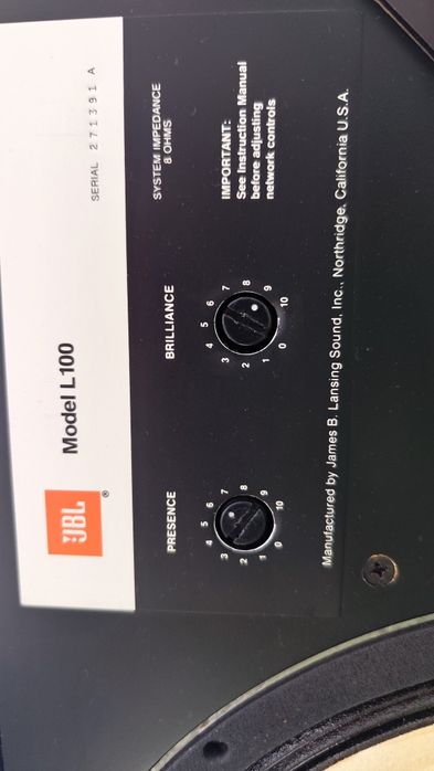JBL L100  + porządne regulowane standy