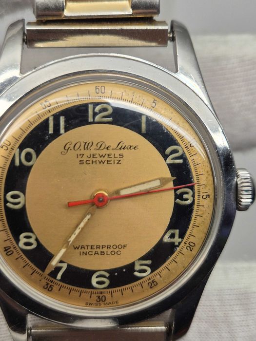 Zegarek vintage *G.O.W. De Luxe*