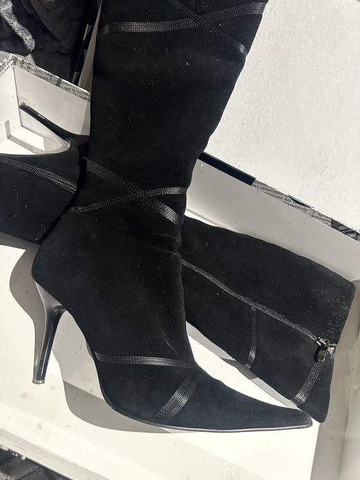 Сапоги на каблуке р39