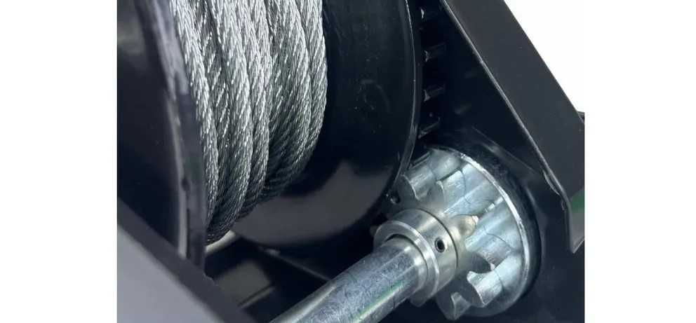 Барабанна лебідка HITCH (900 кг, 10 м, трос 4.5 мм) барабанная лебедка