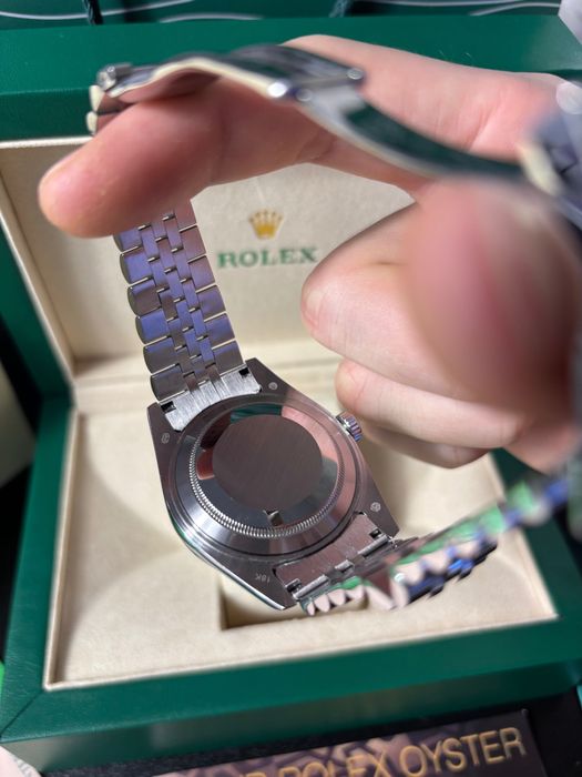 Часы Rolex Date Just Green