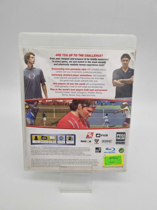 Gra TOPSPIN 3 2K Sports Sony PlayStation 3 (PS3)