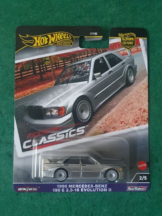 Hot Wheels Mercedes 190E Evo II W201 Premium Modern Classics