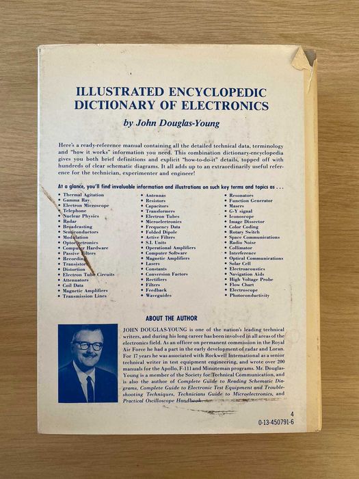 книга Illustrated Encyclopedic Dictionary of Electronics DouglasYoung