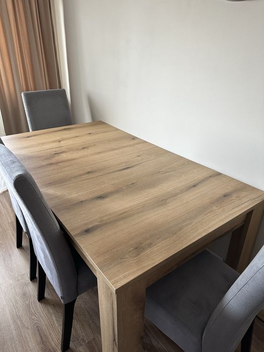 Stół rozkładany dąb evoke 90x160cm