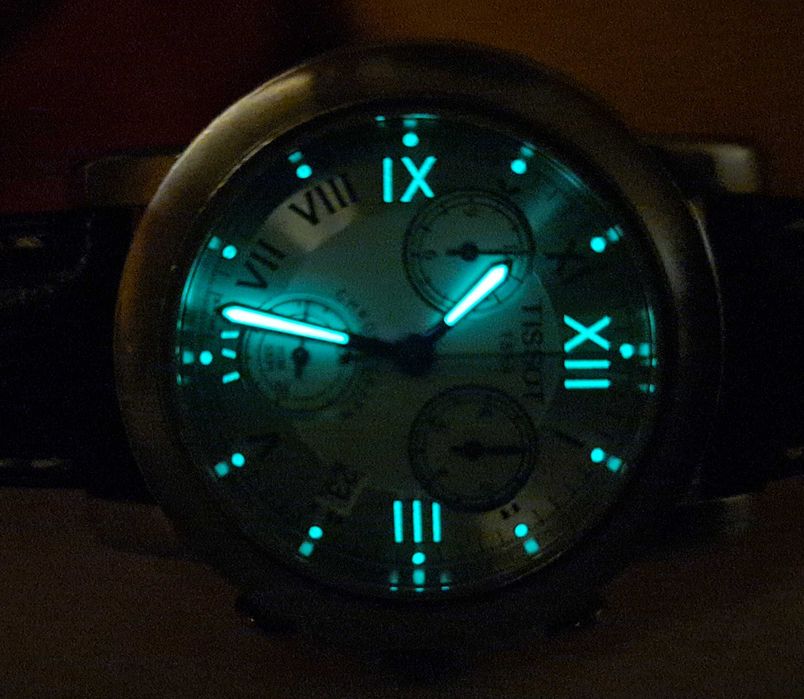 Чоловічий годинник часы Tissot T-Lord Chronograph Eta 251.262 27 jew