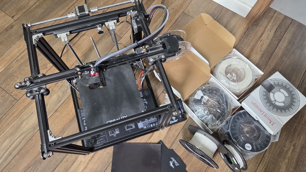 Drukarka 3D Creality Ender 5 plus filamenty