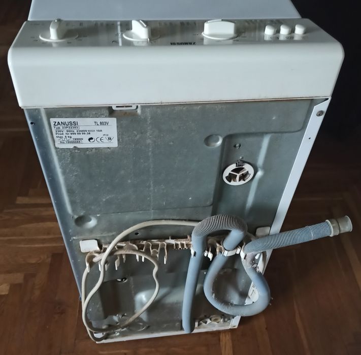 Zanussi tl 803 v вертикальная стиральная машина: 1 000 грн