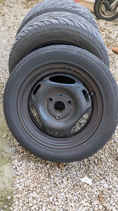 4 jantes ferro 15" Smart Roadster