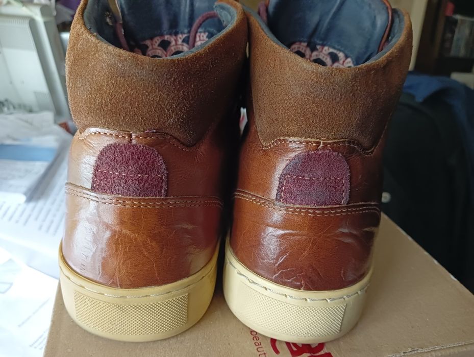 Portugalskie półbuty skórzane 41 snickersy j. timberland skóra ecco 26