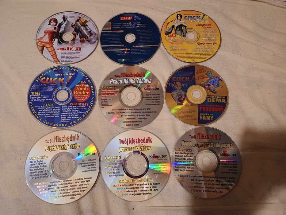 Płyty CD na PC Różne